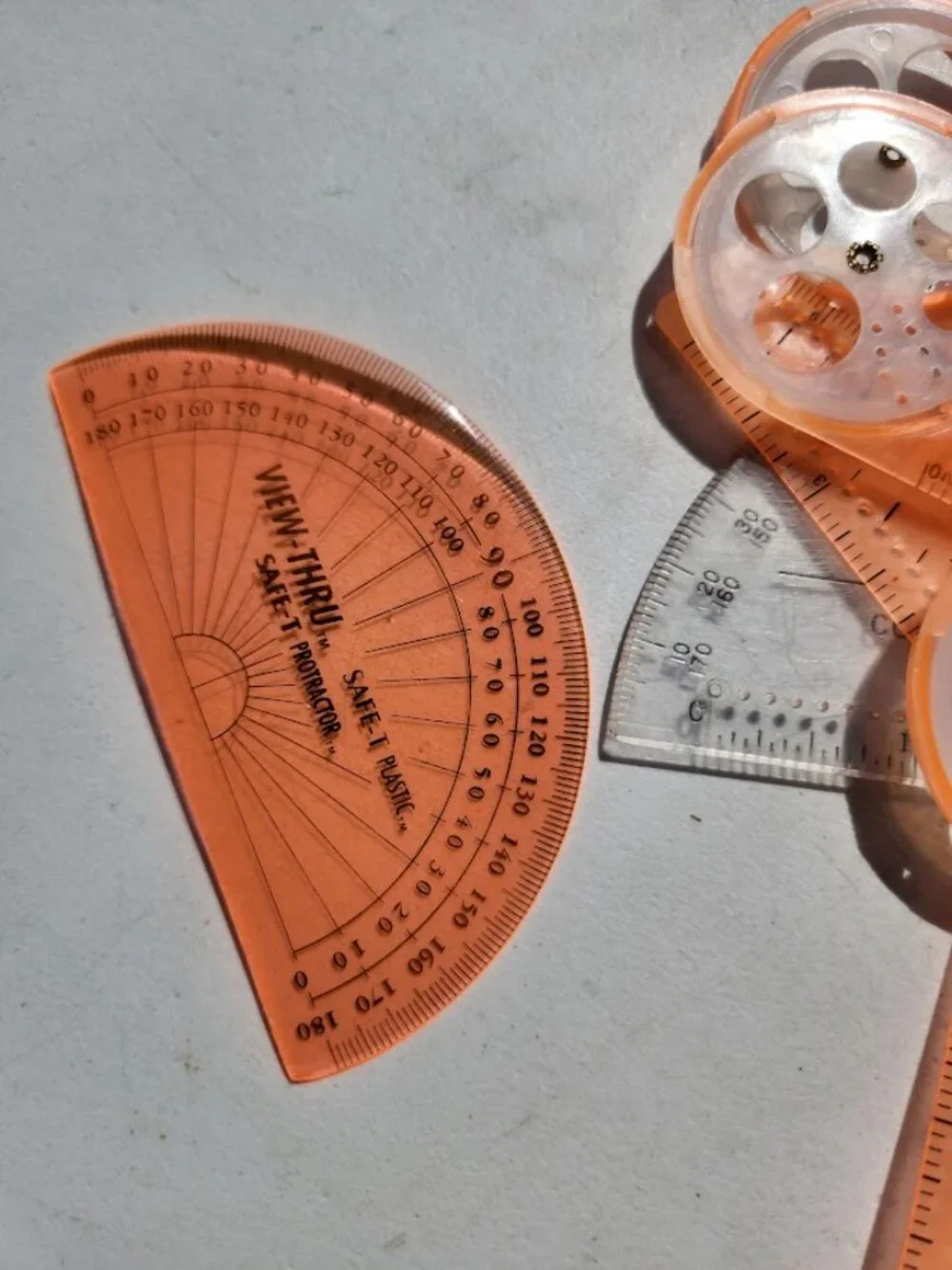 Bundle Bulk Safe-T Compasses Compass Protractor Hand2mind Learning Resources Lak
